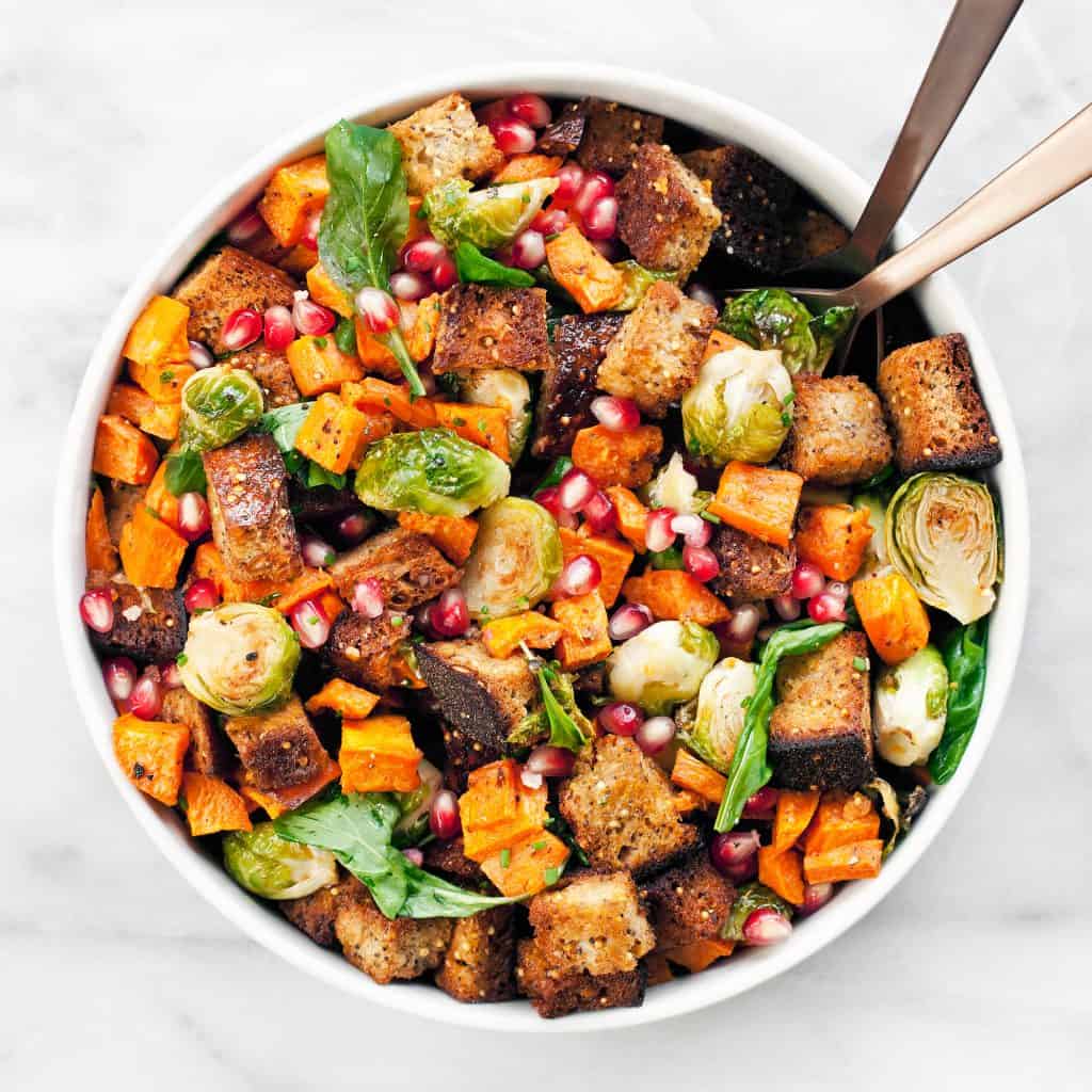 Fall Panzanella Salad