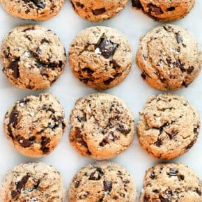 Salted Chocolate Chunk Cookies