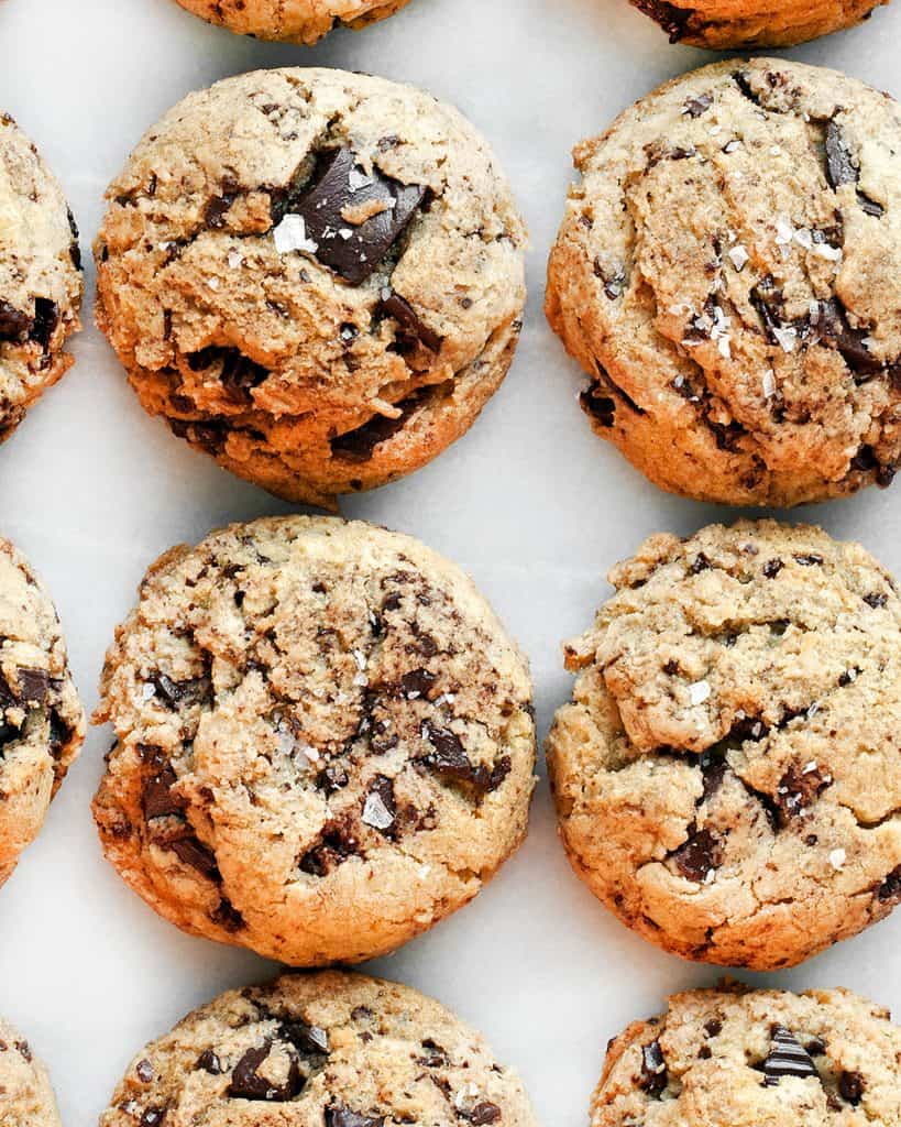 Chocolate Chip Cookies with Sea Salt