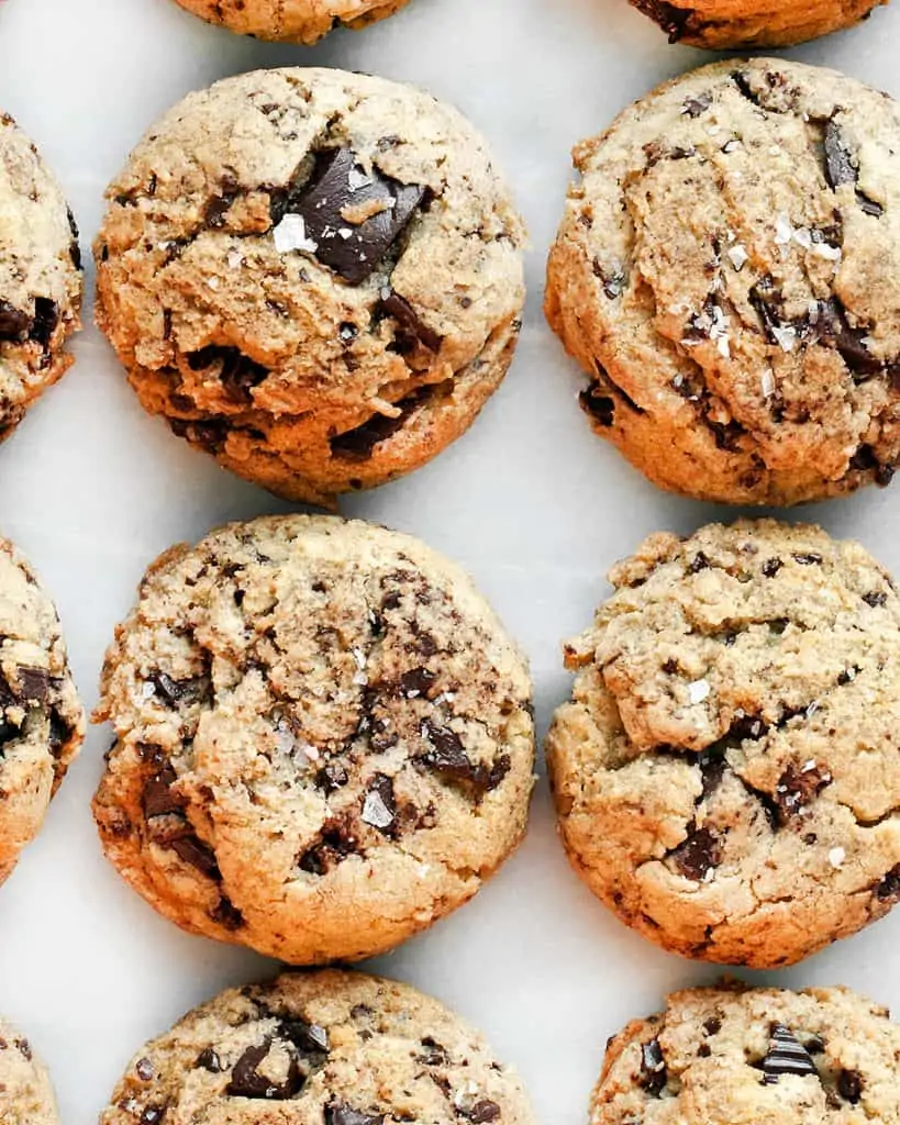 Chocolate Chip Cookies with Sea Salt