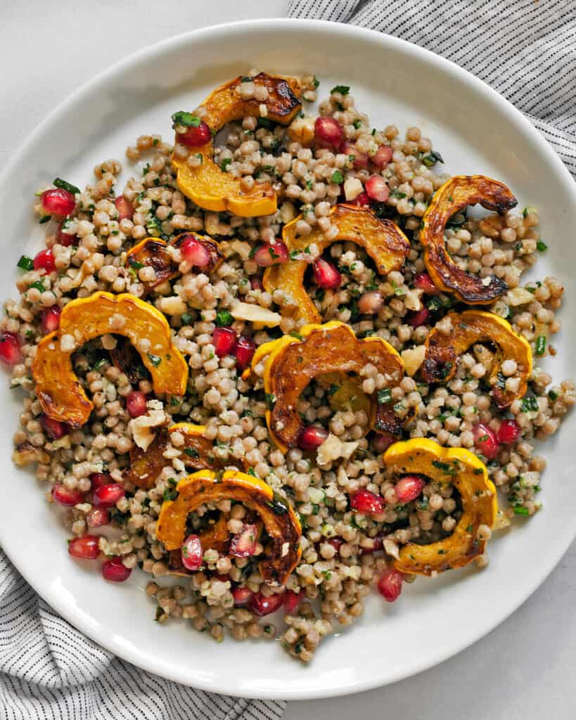 Roasted Delicata Squash Couscous