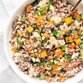 Butternut Squash Cauliflower Quinoa