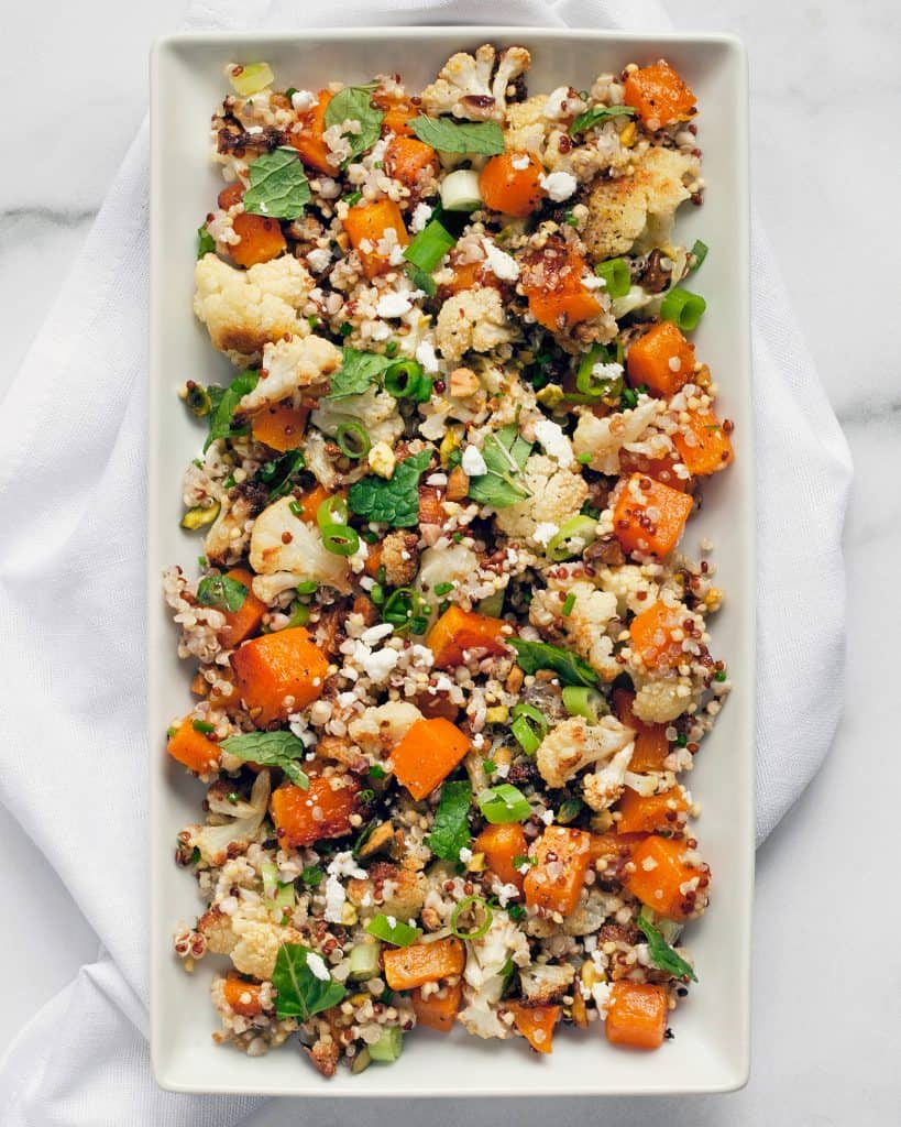 Butternut Squash & Cauliflower Quinoa