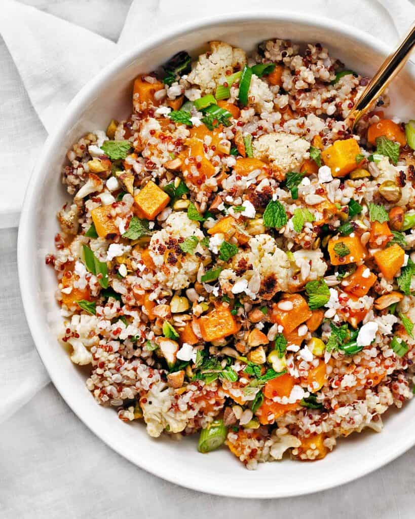 Butternut Squash & Cauliflower Quinoa