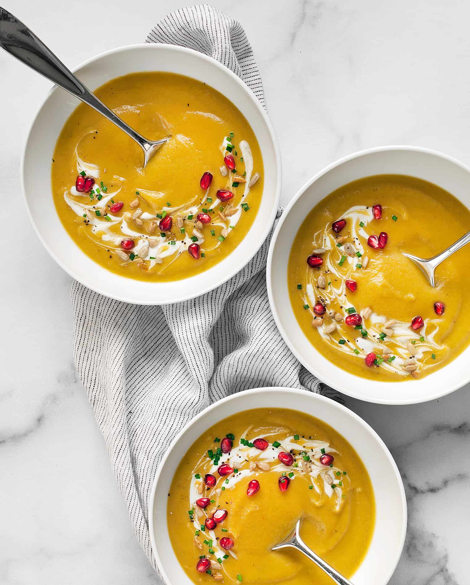 Roasted Golden Beet Soup with Fresh Herbs Last Ingredient