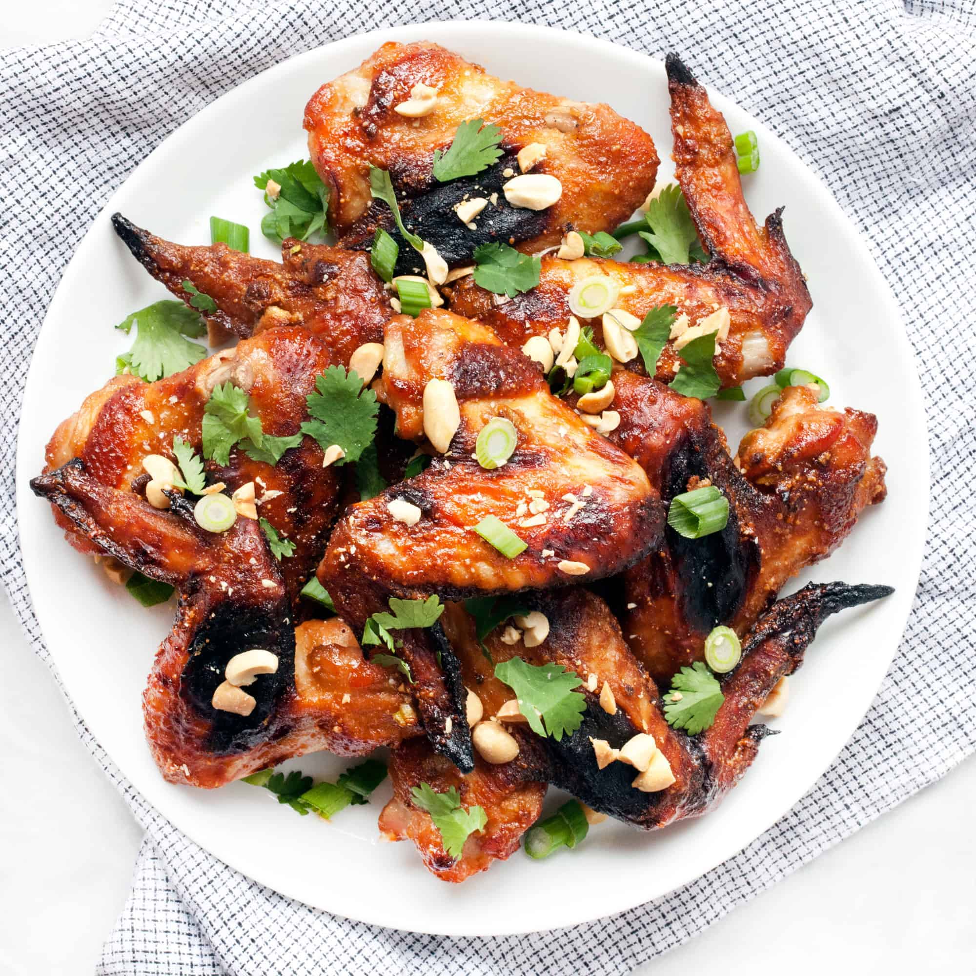 Peanut Chicken Wings