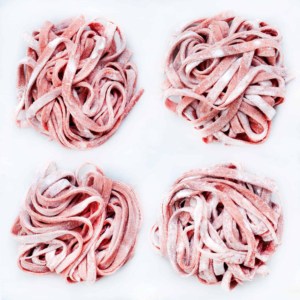 Fresh Roasted Beet Pasta