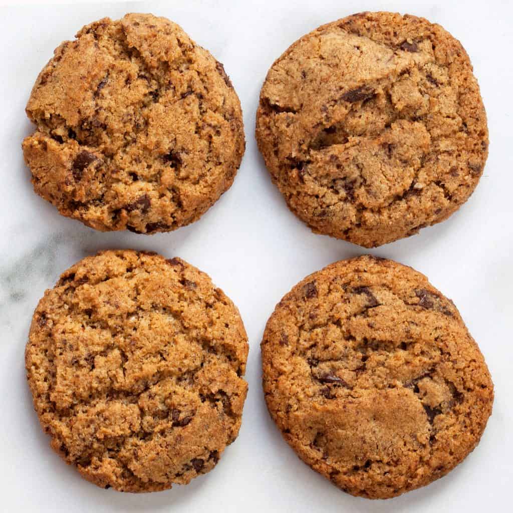 Whole Wheat Chocolate Chip Cookies