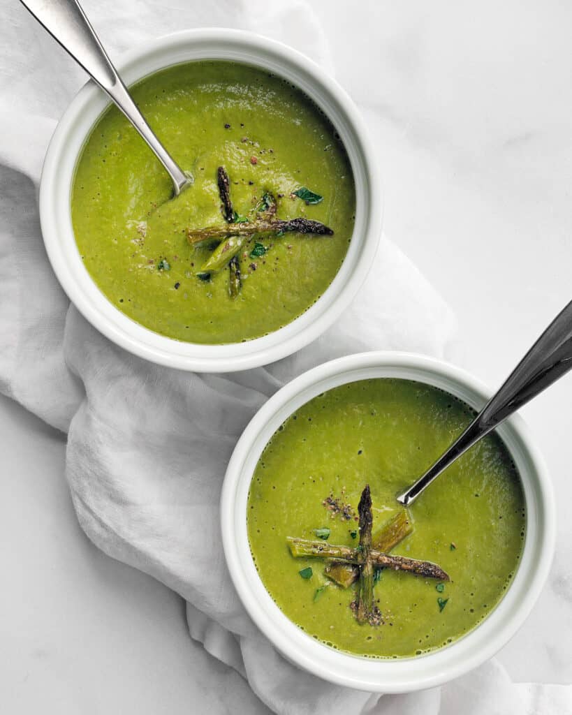 Asparagus Pea Soup