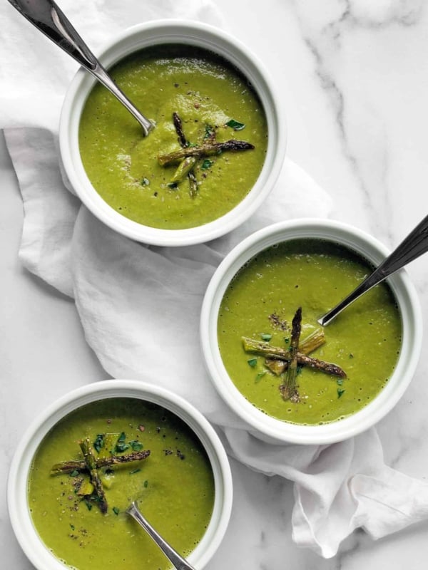 Asparagus Pea Soup