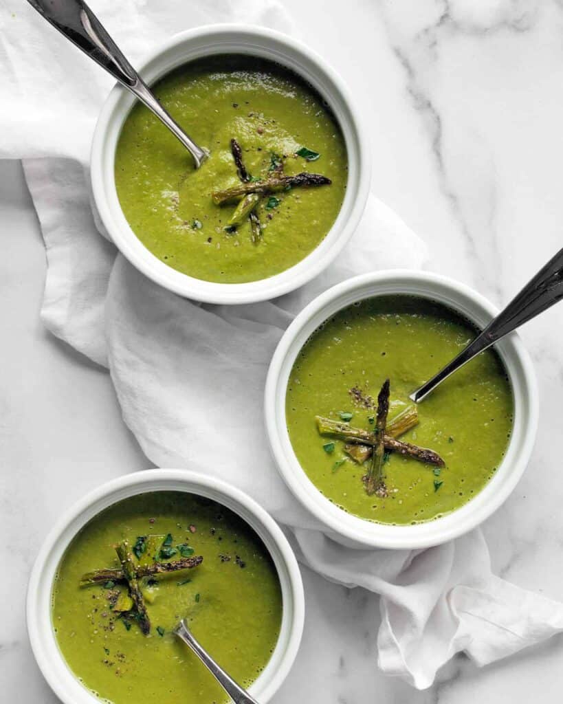 Asparagus Pea Soup