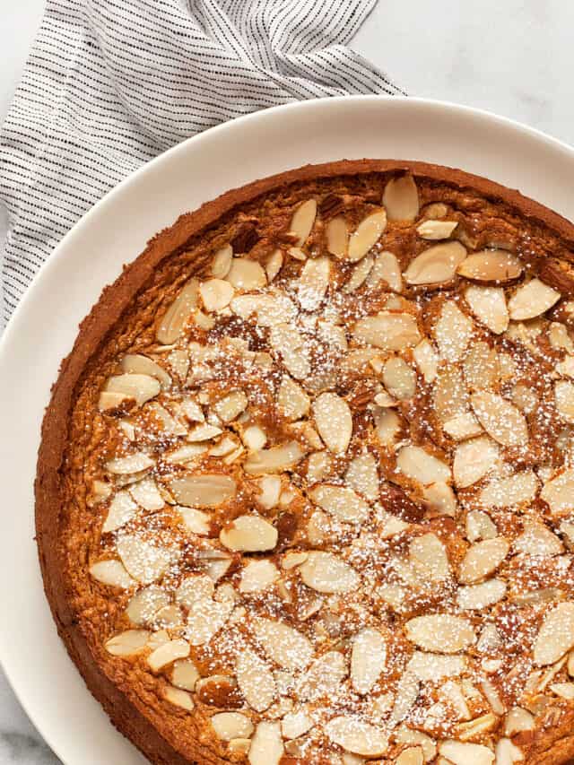 Gluten-Free Almond Flour Cake - Last Ingredient