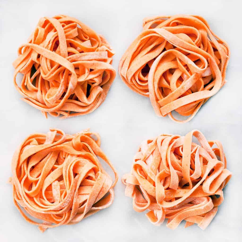 Fresh Carrot Pasta