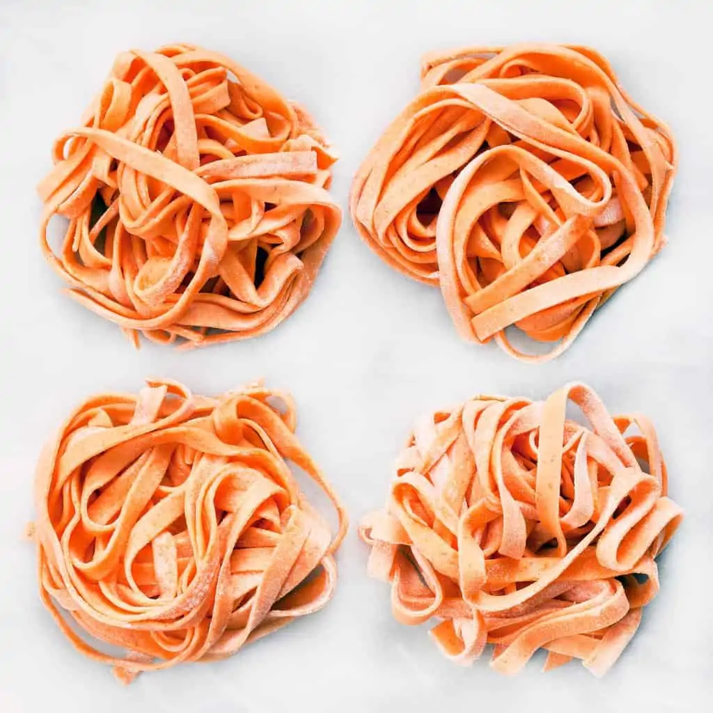 Fresh Carrot Pasta