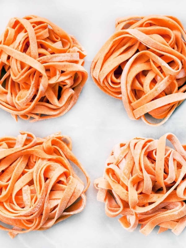 Fresh Carrot Pasta