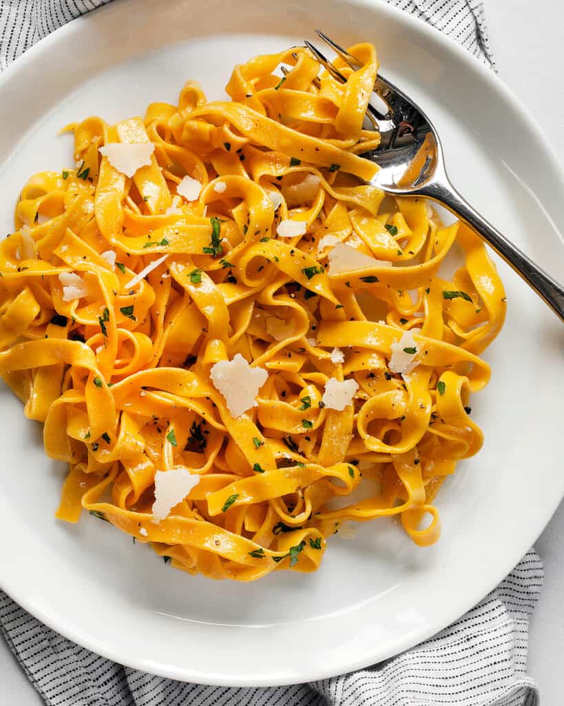 Fresh Carrot Pasta