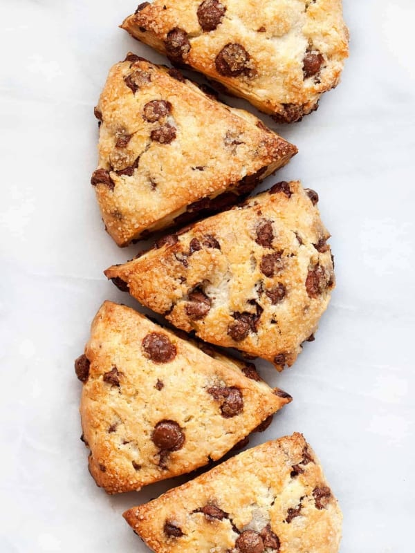 Milk Chocolate Chip Scones