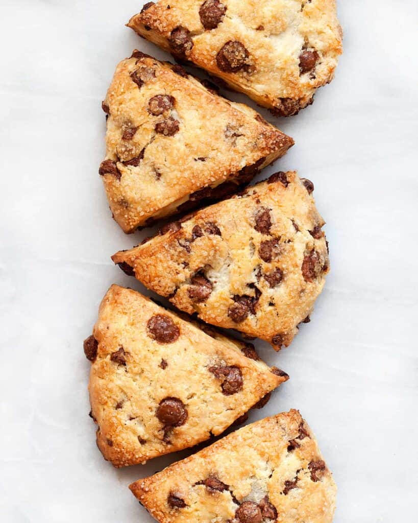 Milk Chocolate Chip Scones