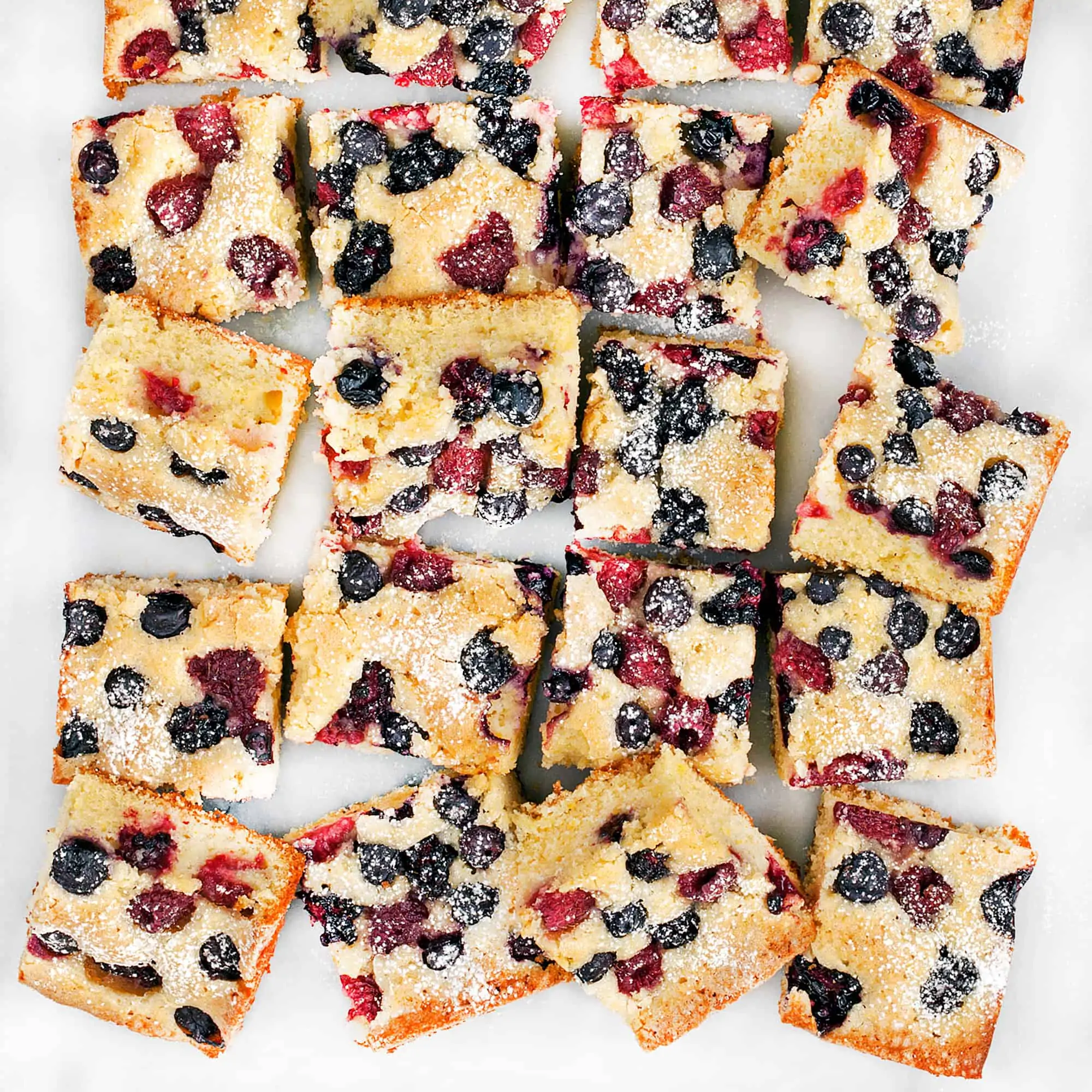 Berry Cornmeal Cake