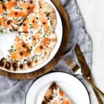 Grilled Pizza with Caviar and Smoked Salmon