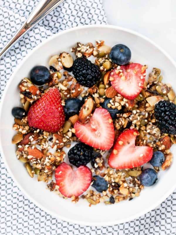 Crunchy Buckwheat Granola