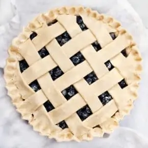 Blueberry Lime Pie