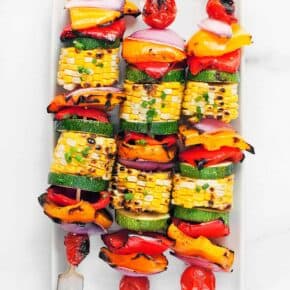 Balsamic Veggie Skewers