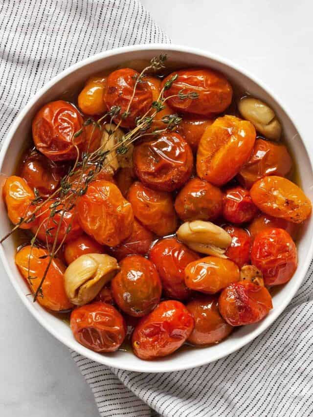 Confit Tomatoes Recipe Last Ingredient