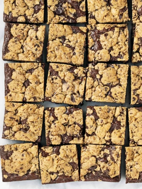 Chocolate Chip Streusel Brownies