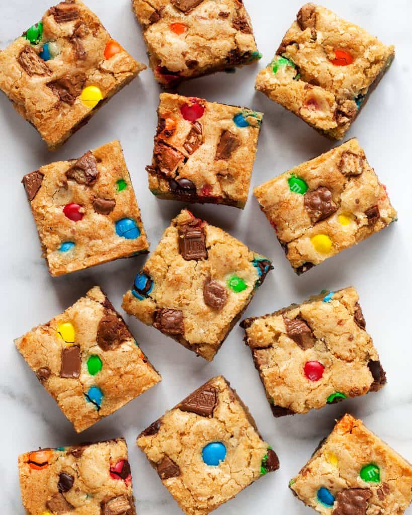 Candy Bar Blondies