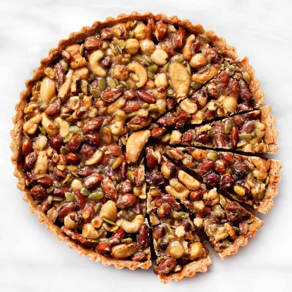 Caramel Nut Tart