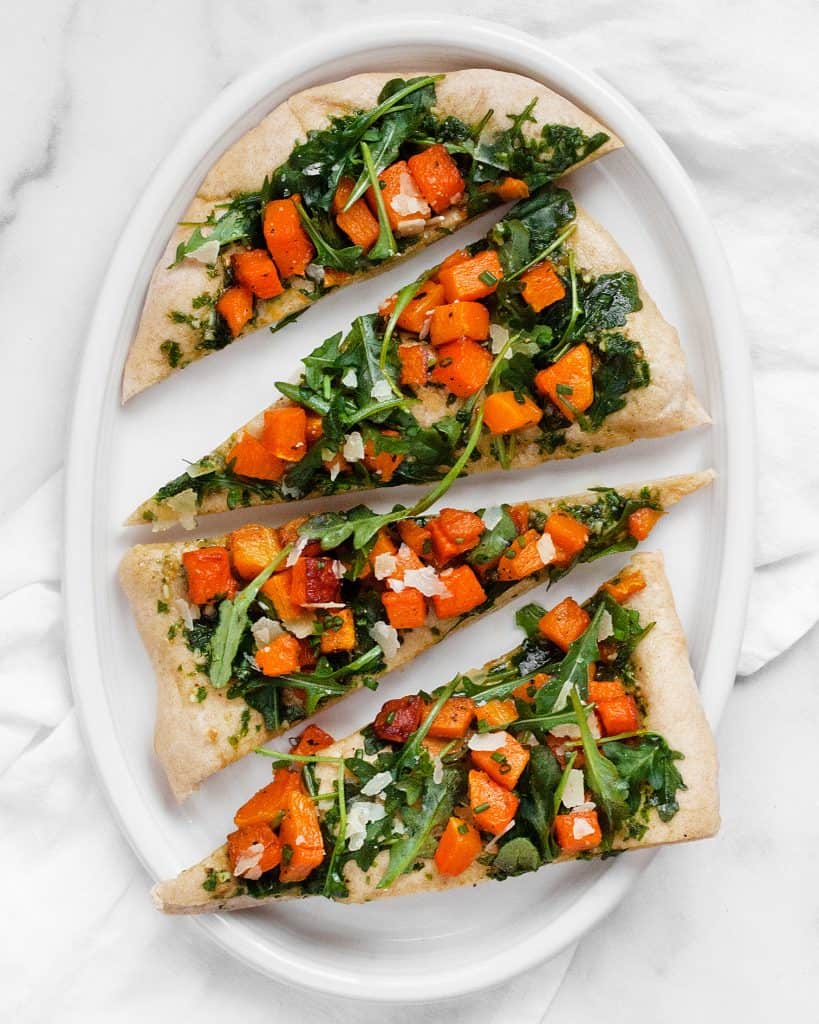 Roasted Butternut Squash Pizza