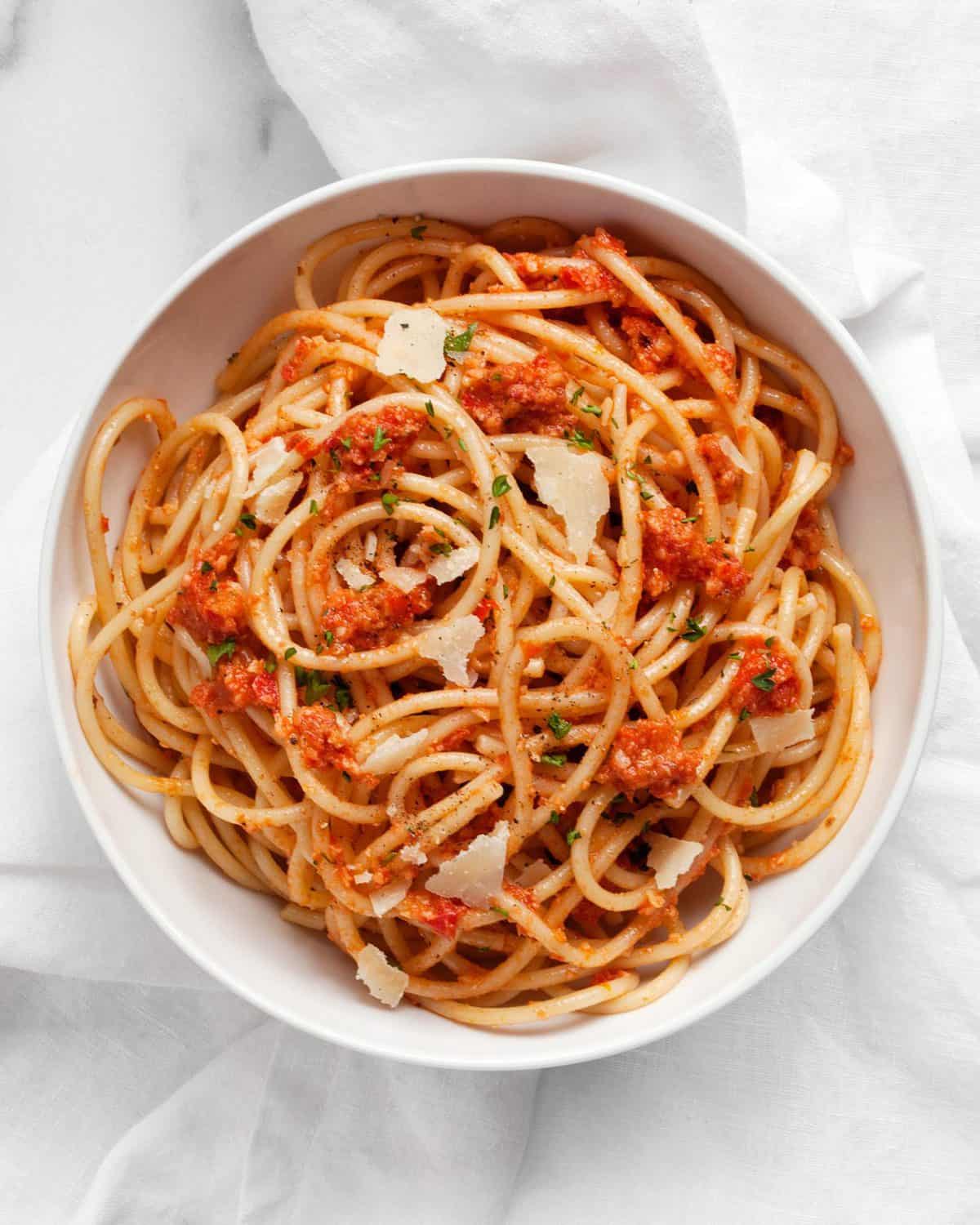 Quick & Easy Roasted Tomato Pesto Last Ingredient