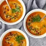 Slow Cooker Curried Butternut Squash Soup