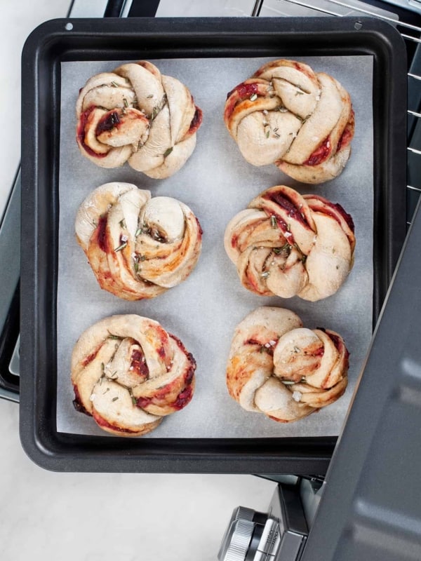 Braided Cranberry Fig Rolls