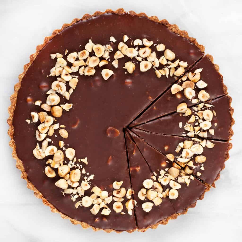 Chocolate Hazelnut Tart