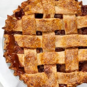 Salted Caramel Apple Pie