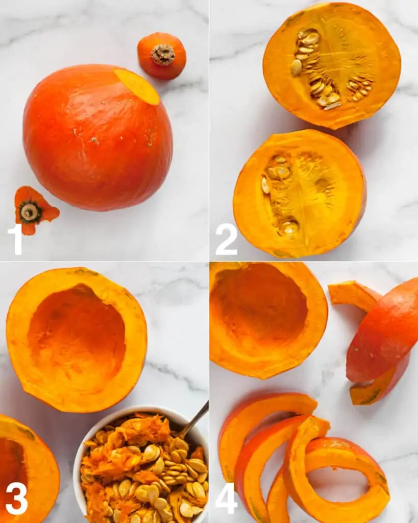 How to cut squash