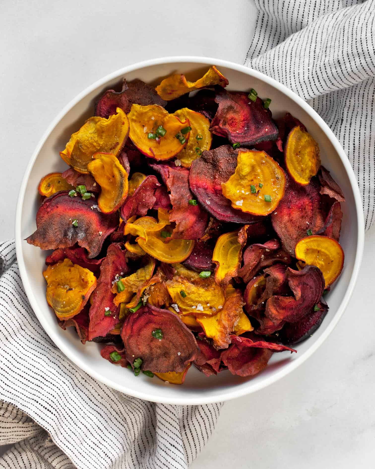 Oven Baked Beet Chips