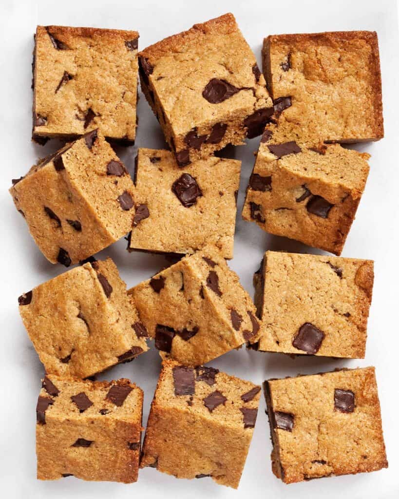 Peanut Butter Quinoa Blondies