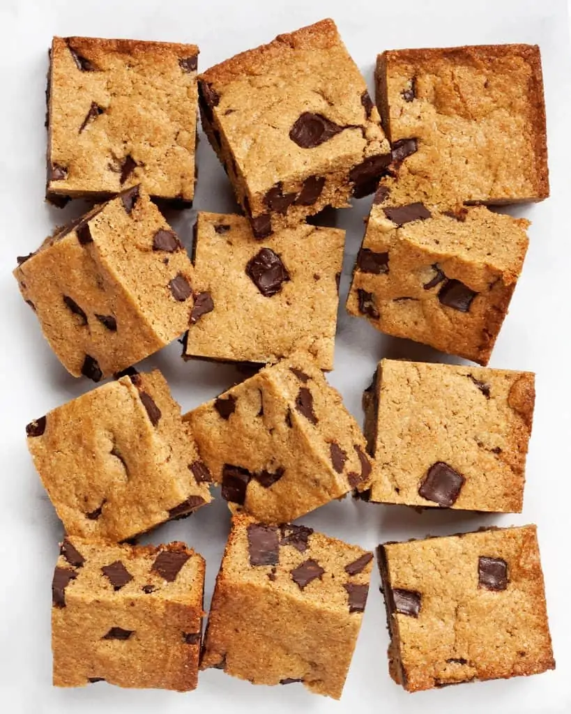 Peanut Butter Quinoa Blondies