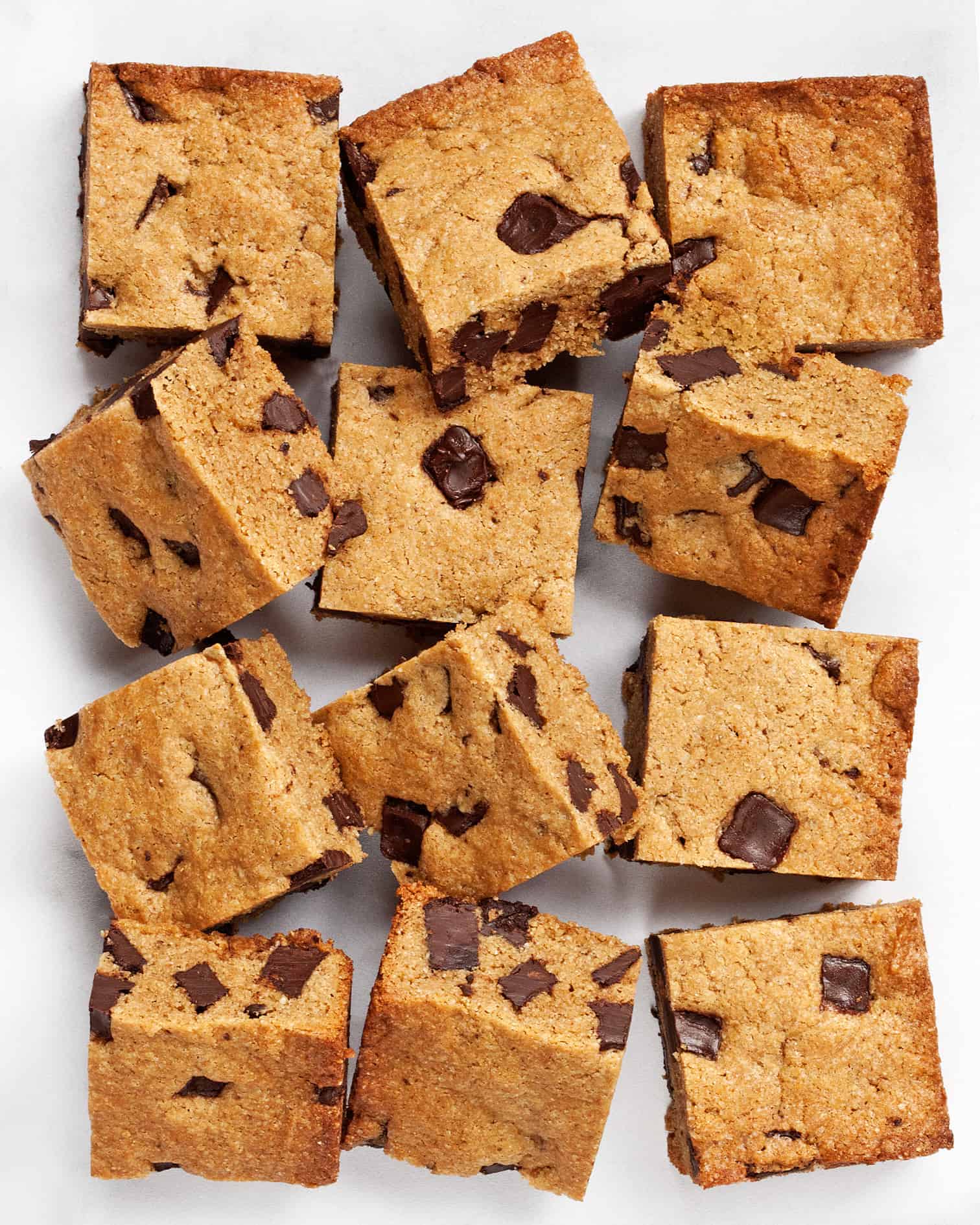 Peanut Butter Quinoa Blondies with Dark Chocolate Last Ingredient