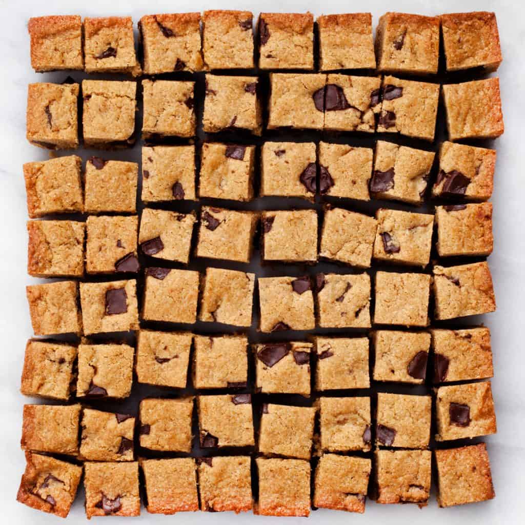 Peanut Butter Quinoa Blondies