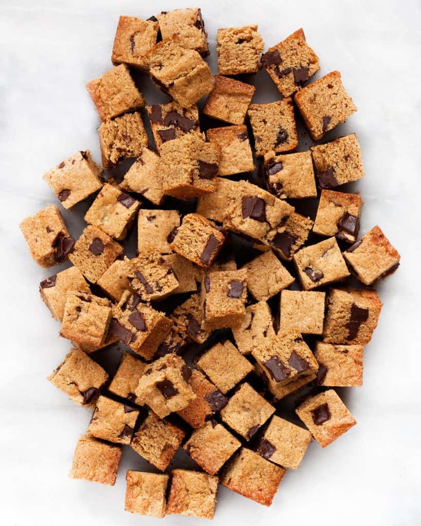 Peanut Butter Quinoa Blondies