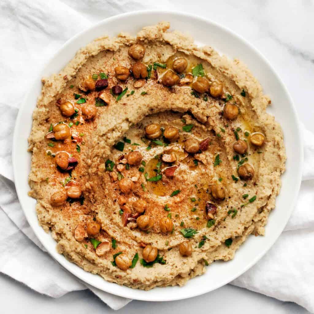 Smoked Almond Hummus