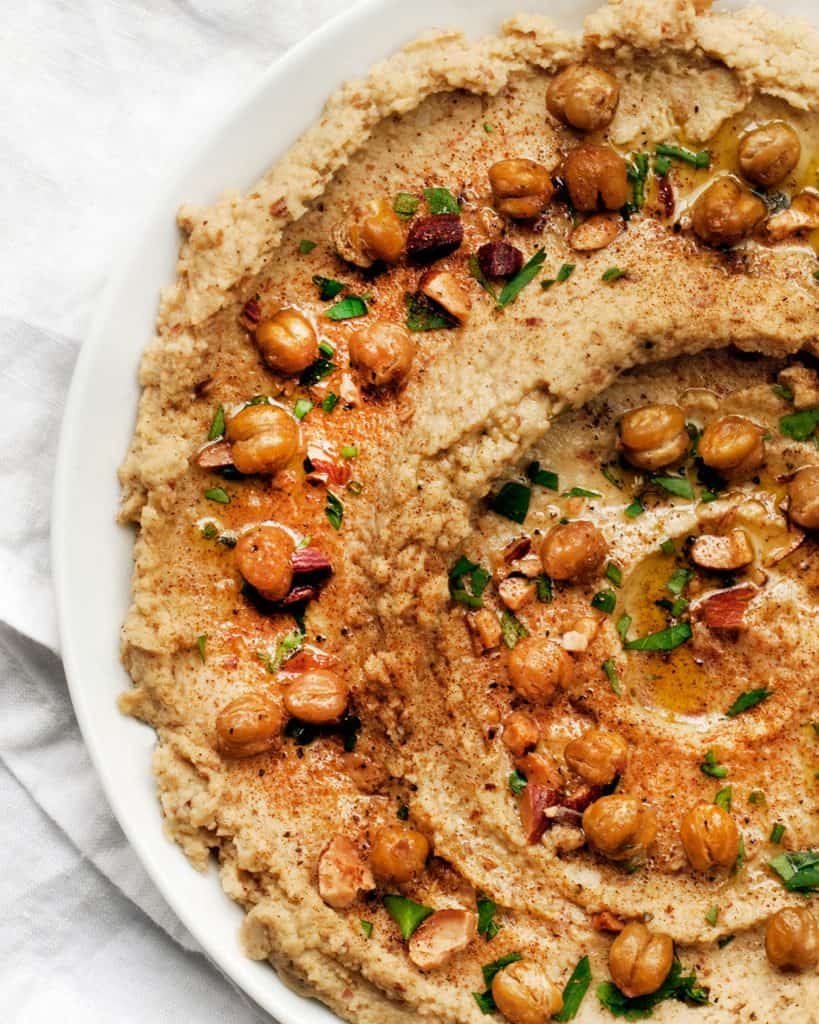 Smoked Almond Hummus