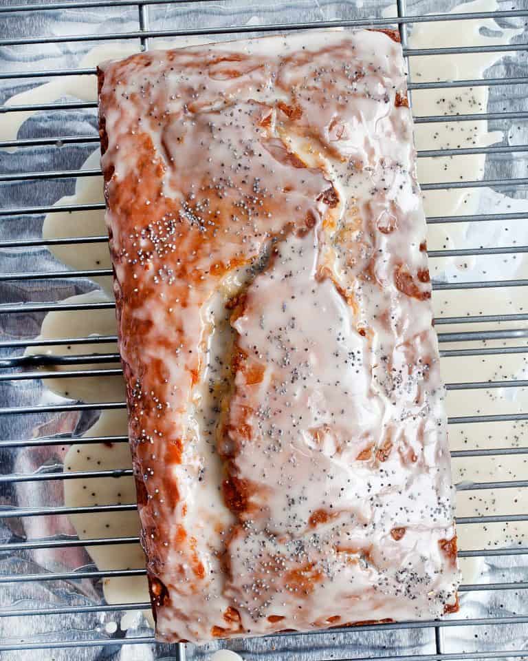 Grapefruit Poppy Seed Loaf Cake Last Ingredient