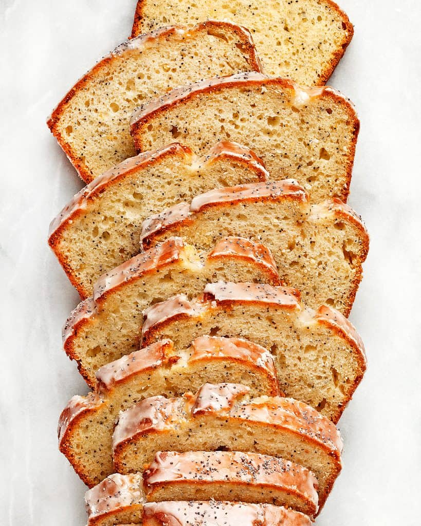 Grapefruit Poppy Seed Loaf Cake