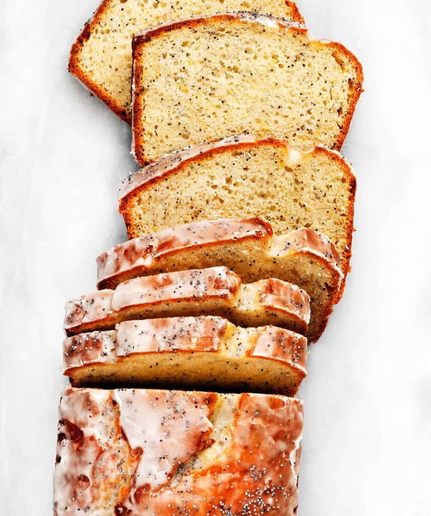 Grapefruit Poppy Seed Loaf Cake