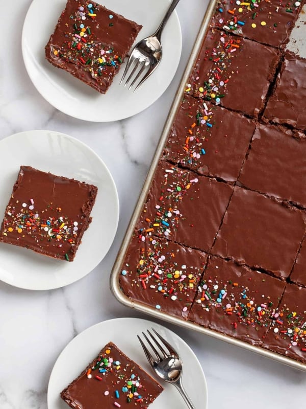 Chocolate Buttermilk Sheet Cake